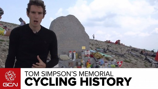 50 years ago the cycling world lost Tom Simpson. In this video from the GCN archive Simon Richardson talks you through his memorial which is situated on Le Mont Ventoux, France. | Global Cycling Network