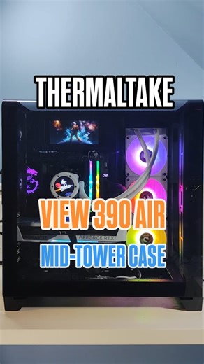 The fantastic looking Thermaltake View 390 Air Chassis with 6-inch LCD upgrade kit 🔥😍 @thermaltakeuk @thermaltake_global @thermaltake_na #funkykit #Thermaltake #View390air #Chassis #atxcase #computercase 🛒 Buy: https://amzn.to/4o4z00e ➡️ Subscribe: https://bit.ly/3QK6m3W 📸 IG: https://tinyurl.com/bdhvpyxt ✅️ TikTok: https://tinyurl.com/yeytcx9w 📕 RedNote: https://tinyurl.com/a8zyp4ds 🗣️ XPCM Group: https://tinyurl.com/3hzpt68d 🛠️ Rig Builder: https://tinyurl.com/57uf6wb6 🎙️ Podcast: http