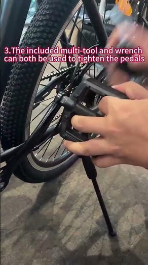 G26/F28/F26 EBIKE: How to install new bicycle pedals