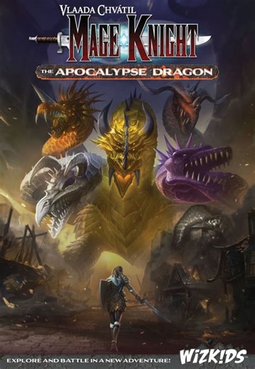 Unboxing of Apocalypse Dragon video | Mage Knight: The Apocalypse Dragon