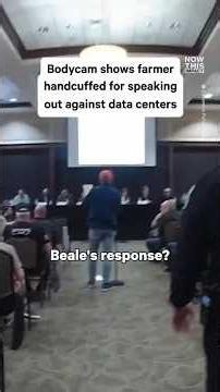 Farmer Arrested After Speaking At Public Meeting 😳 #FreeSpeech #Politics #News