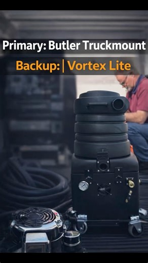 Even a Butler needs a back up! Vortex Lite is your ultimate primary as well as backup machine.