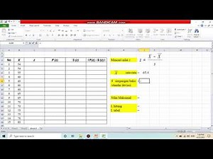 Uji Normalitas Data menggunakan Uji Lilliefors di Ms. Excel