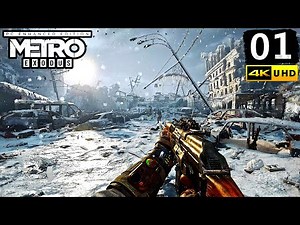 Metro Exodus Enhanced Edition Gameplay Walkthrough Part 1 - PC 4K 60FPS No Commentary