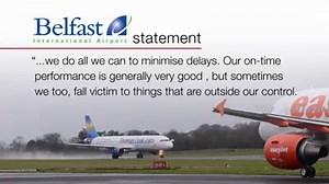Belfast International Airport has some of the worst flight delays to popular destinations among UK airports, second only to London Gatwick. More here: http://bbc.in/2sXMYHi | BBC Newsline