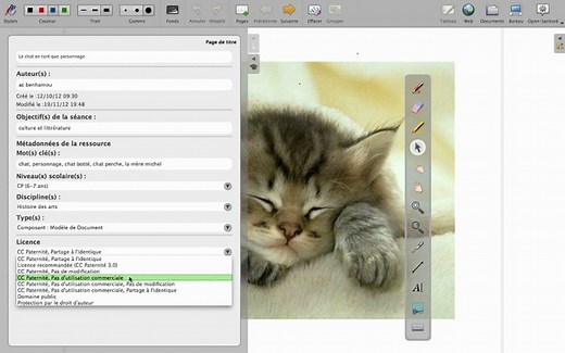 Tutoriel pour l'usage du logiciel Open Sankore 2.0