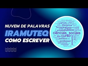 Nuvem de Palavras com o Iramuteq: o que você precisa escrever