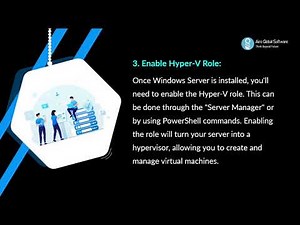 Step-by-Step Guide: Setting Up a Server for Your Office with Hyper-V