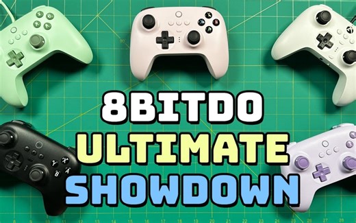 八位堂8BitDo 游戏手柄‘终极’对比测评「Retro Game Corp」｜机翻中字