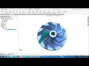 SolidCAM University - Impeller Machining using SolidCAM Multiblade Technology