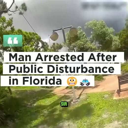 Public Disturbance in Florida Leads to Arrest and Legal Consequences 🚓⚠️ Officers responded to reports of disruptive behavior in a public area highlighting how disorderly conduct laws are enforced to protect community safety This incident shows why calm behavior cooperation and understanding local laws can prevent minor conflicts from escalating into arrest #PublicSafety #LegalAwareness #KnowTheLaw #CommunityRules | Shristi Singh