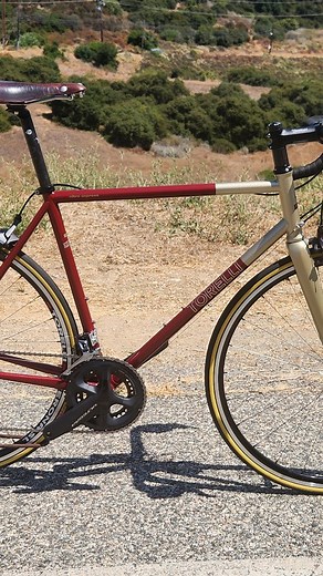 The Torelli Nitro Express 2.0 is a modernized version of our classic Nitro with sloping top tube, integrated headset and this example has internal routing. Normally this build would be pushing $5000, but as we are hitting the dog days of summer, we're letting it go for $3500. It is a medium with a 56cm VTT. Message us to see how this beauty can become yours. #torellisteel #steelisreal #steelroadbike #columbusofficial #columbusspirit #selleanatomica #italianbike | Torelli Bicycle Company