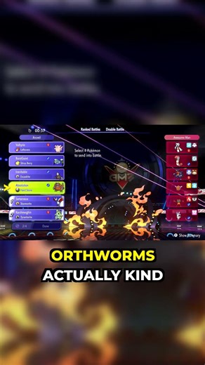 Orthworm + Garchomp is BROKEN #pokemonchampions #shorts