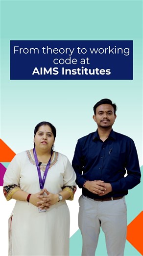 At AIMS Institutes, every IT concept is backed by labs, mini-projects, and real problem-solving. Students don’t just study programming or databases: they design systems, build applications, and work with real datasets. Over the years, we see a clear shift: from beginners to confident learners who can think, build, and present independently. That’s what practical IT education looks like. #aimsinstitutes #it #techcareers #computerscience | AIMS Institutes