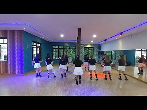 Rock Around The Clock- Line Dance || Choreo : Tony Chapman || Demo : Brenda Studio Line Dance