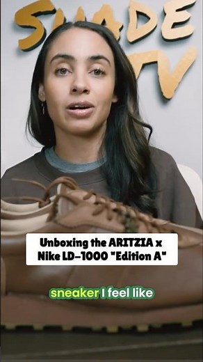 Unboxing the Aritzia x Nike LD-1000 Edition A Sneaker: Luxurious and Trending