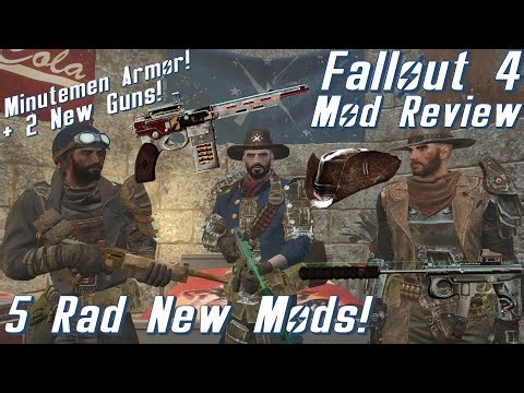 Fallout 4 Rad New Weapon Mods and Minutemen Armour