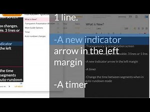 PromptSmart Studio Edition - teleprompter app for Windows and Mac v. 2.2 Update Demo