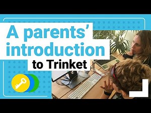 Parents' introduction to Trinket for writing code online | Parent support tutorial