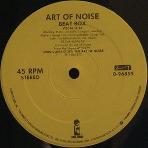 Art Of Noise - Beat Box / Close (To The Edit)