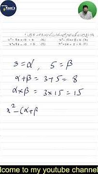 Form a Quadratic Equation