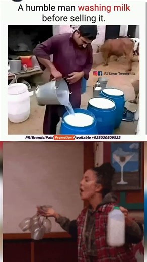 washing milk 🤣 #viral #funny #trending #comedy #shorts