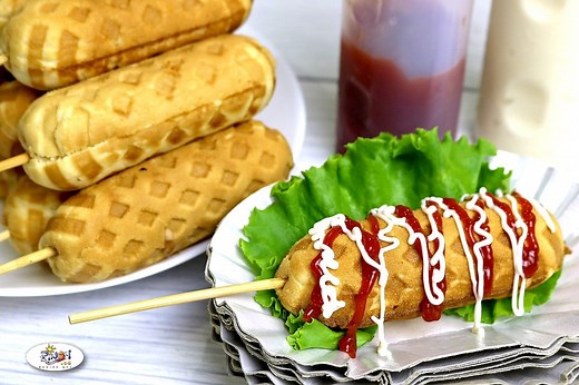 Waffle Hotdog on a Stick Recipe