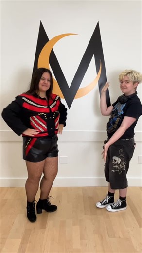 Moonlight Youth Theatre on Instagram: "SIX: Teen Edition 👑 is MYT’s 2026 Intern Production, which means every element from costuming to marketing is overseen by student interns. 💜 Here, costuming intern Mo reveals the fierce look he created for our incredibly talented Anna of Cleves @gracelynn.star ⭐️"