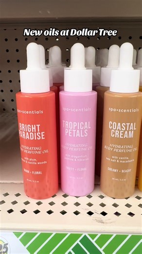 New oils at Dollar Tree 🌳 #dollartreefinds #dollartreebeautyfinds #dollartreebeautymusthaves #dollartreebeauty #dollartreebeautyproducts