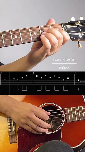 The Godfather Theme. Easy guitar tabs. #guitarcover #guitartutorial #guitarra #guitartabs #acousticguitar | Kaan Arkin