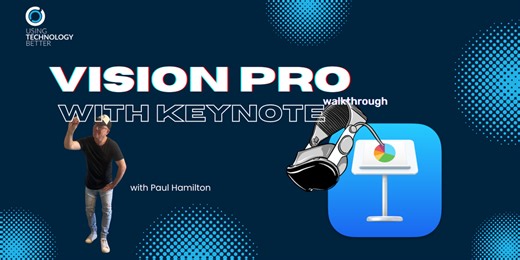 Keynote on Apple Vision Pro