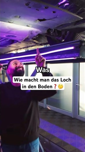 Wie schafft man es so ein Loch in den 7er BMW zu machen #omidmouazzen #autohandel