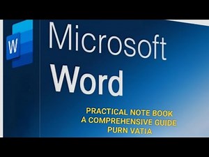 MICROSOFT OFFICE WORD PRACTICAL EBOOK COMPLETE LEARNING GUIDE.