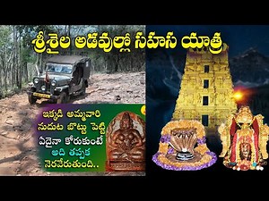 శ్రీశైల అడవుల్లో సాహసయాత్ర Srisailam Istakameswari Temple History and Route Map Hindu Temples Guide