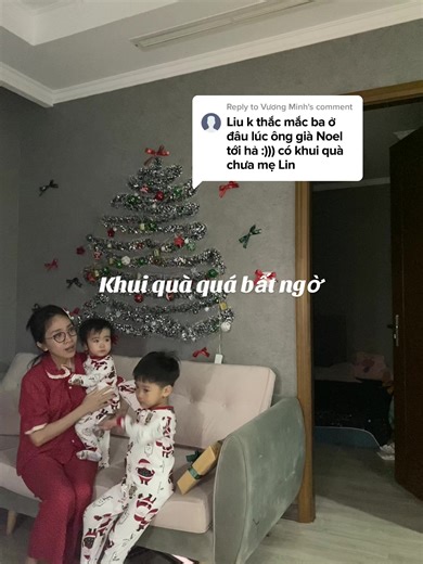 :))) xịt keo món quà luôn. Ông già Noel năm sau vẫn còn được nhận job vì chưa bại lộ danh phận 🤣🤣🤣 #liuliumint