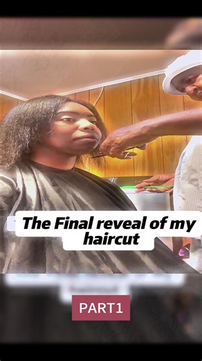 Final Reveal of My Big Chop Haircut