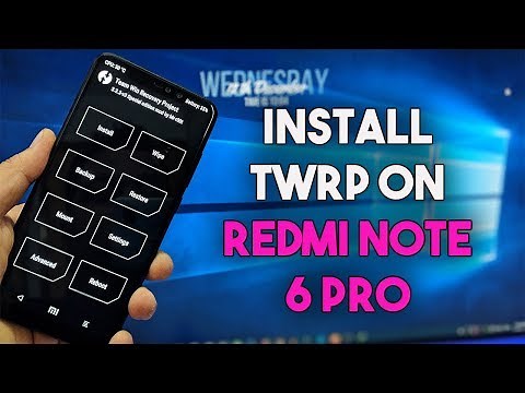 Install TWRP Recovery On Redmi Note 6 Pro
