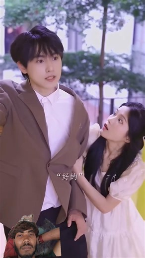 रोबोट गर्लफ्रेंड 🤣🥰|funny video|Chinese love story in Hindi| Korean drama| #shorts