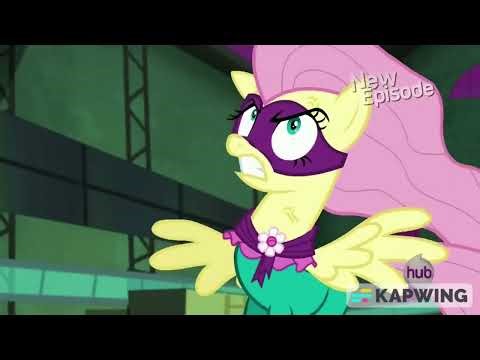 My Little Pony: Friendship is Magic - Fluttershy Transformed Into The Hulk (Reverse)