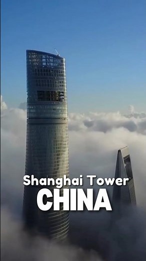 Insane view of Shanghai Tower China Amazing View at 2,000 Feet!
