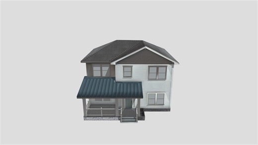 Bg Buildings Neo Craftsman House - 3D model by gnosartranton197