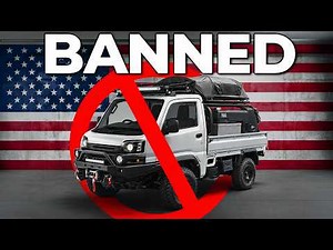The Real Reason Why You Can't Own a New Kei Truck or Hilux Champ in the US