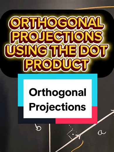 Understanding Orthogonal Projections in Multivariable Calculus