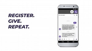 Let church members and visitors give with a text. It takes less than a minute, and there's only three easy steps! | Vanco