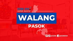 Class suspensions for Monday, July 28, 2025 https://www.gmanetwork.com/news/serbisyopubliko/walangpasok/953918/class-suspensions-for-monday-july-28-2025/story/?fbclid=IwY2xjawLy9sVleHRuA2FlbQIxMQABHjuIeH_oPj4gKQbGnjiNI1RWhq_tU6NrklKUKMX5igyDfGXk_oIVVwg1ac83_aem_7i7vFcUxmuYYGhAJehkpVw | Super Radyo DZBB 594khz