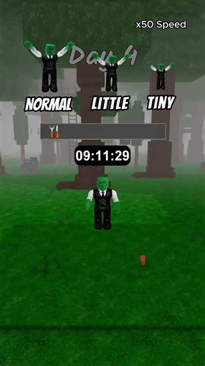 Size Changes Hunger? Test 💀🍗