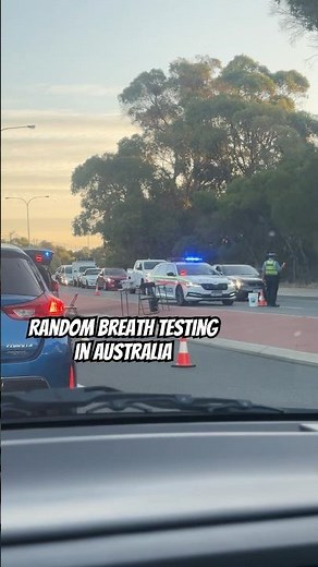 Random Breath Testing |RBT #checkpoint #police #rbt #breath #testing #shorts #shortsfeed #australia
