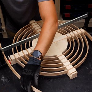 1.8M views · 2.8K reactions | Bend steamed wood into circles | Crafty Panda How | Facebook