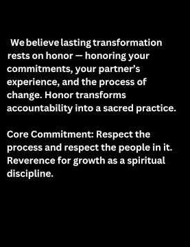 At the heart of the TRU Method is this belief: you must have gone through it to speak on it.