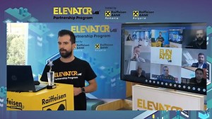 Peste 74 de proiecte înscrise de către startup-urile fintech, 60 mentori implicați și 2 finaliști: iFactor și Synerise. Dacă vrei să te pregătești pentru anul viitor, află mai multe despre cum a fost 2020 pentru Elevator Lab Challenge. | Raiffeisen Bank